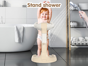 standing baby bathtub