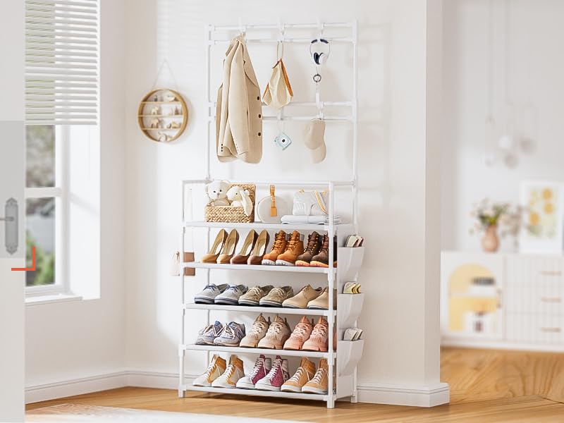 5 tier shoe rack