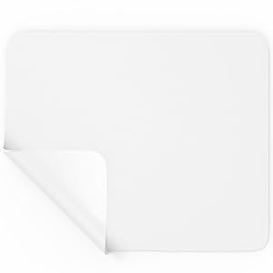 white mouse pad