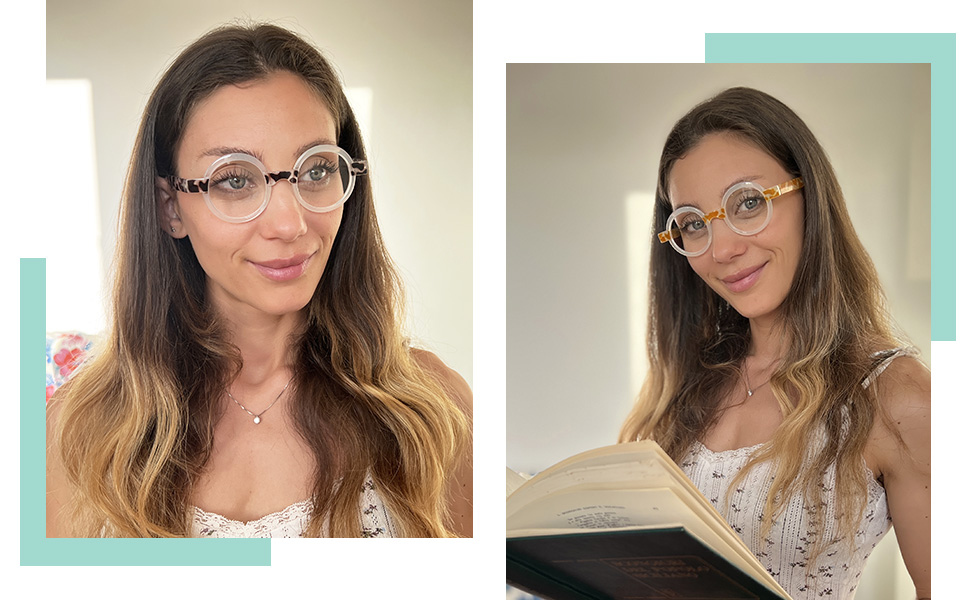 round reading glasses for women 