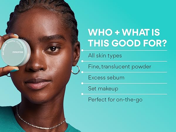 Amazon.com: innisfree No Sebum Matte Mineral Powder, Korean