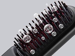 Cordless Hair Straightener Brush