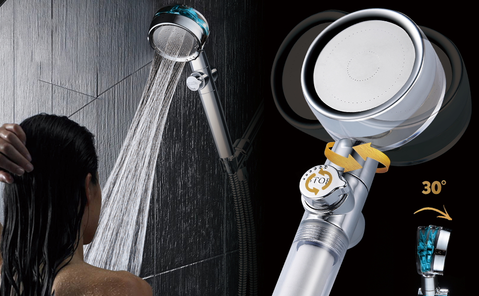High Pressure Shower Head With Hose, Rv Shower Head Replacement