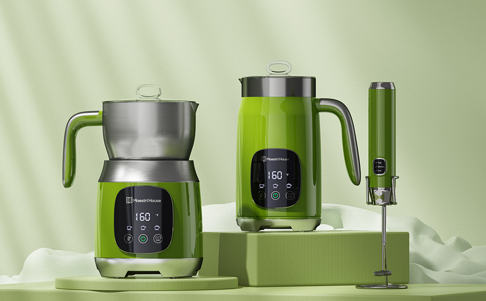Maestri House Milk Frother, Variable Temp and Froth