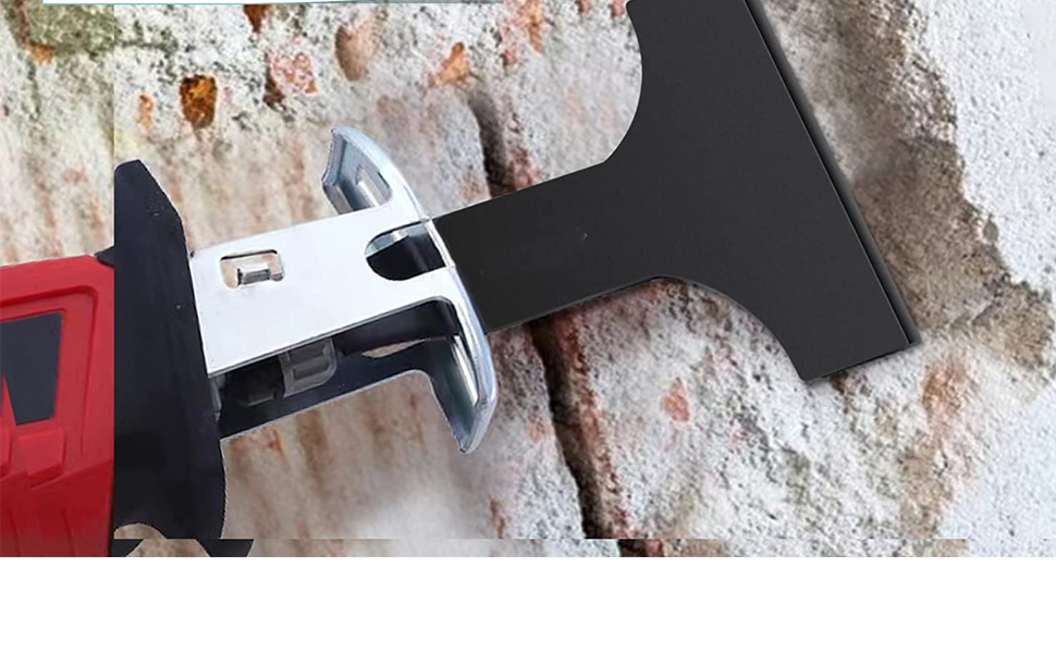 Lwuey Reciprocating Saw Scraper Blade, Multifunctional High Carbon