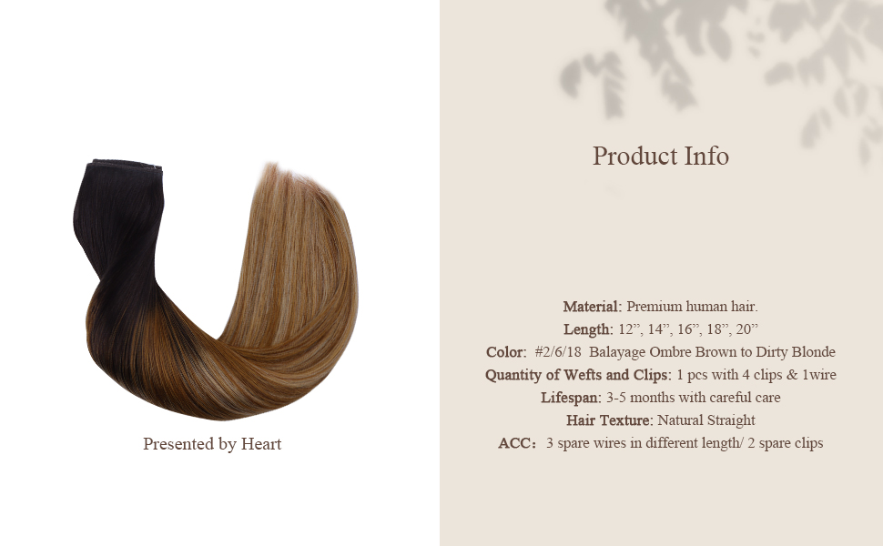wire hair extensions