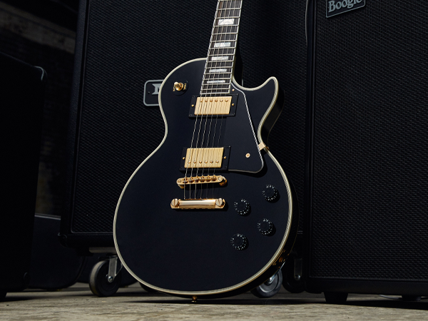 ギター Epiphone Inspired by Gibson Custom Ebony Amazon.com: Epiphone Inspired by Gibson Les Paul Custom