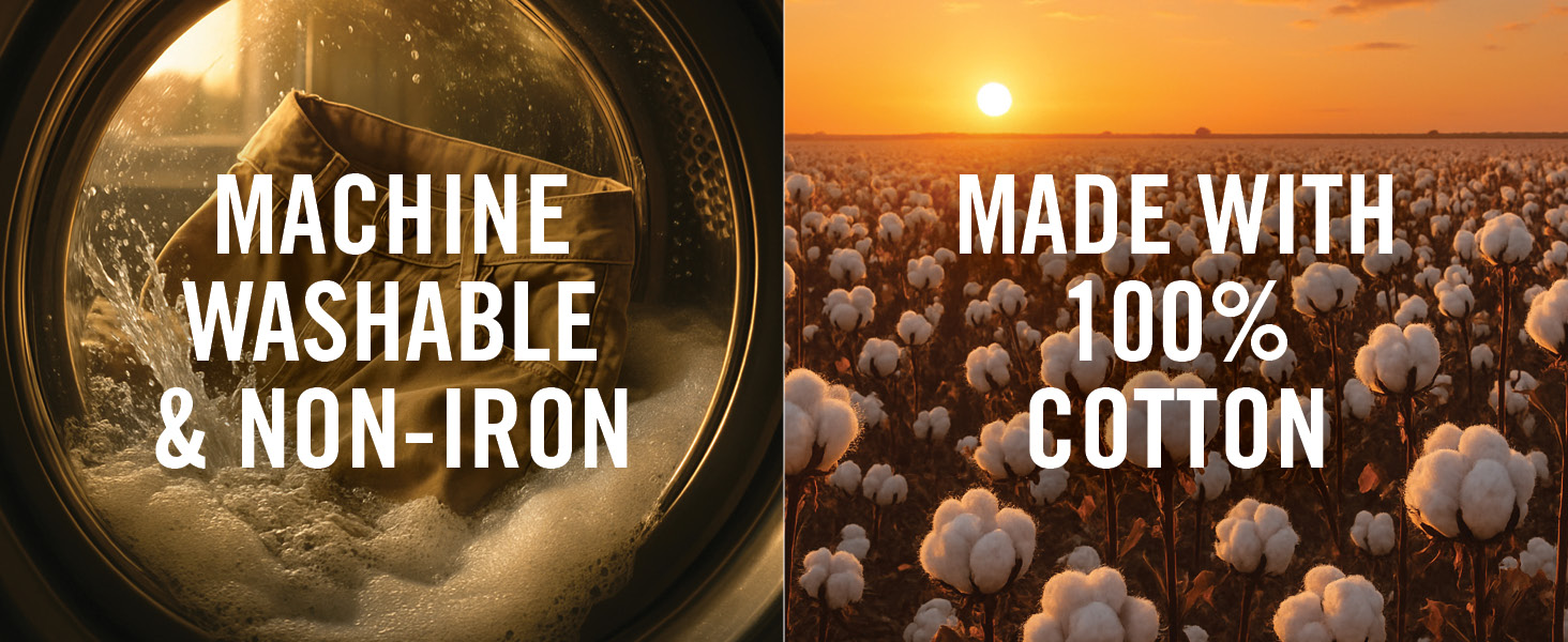 No iron machine washable men&amp;#39;s pants made from 100% Cotton