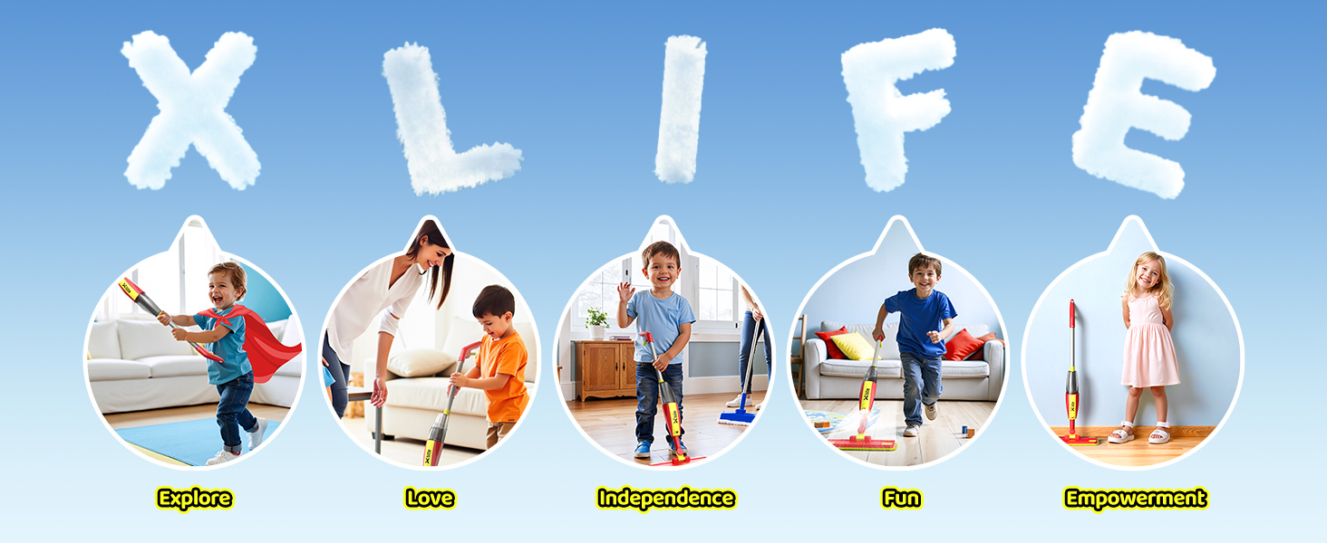Xlife Toy Spray Mop for Kids-X - eXplore future