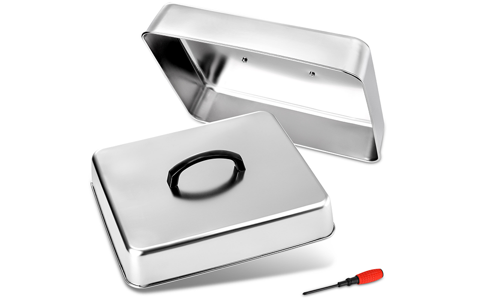 ZEAYEA 2 Pack 13 x 11.3 Inch Griddle Basting Cover