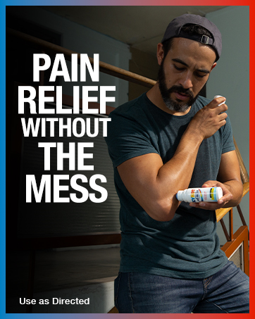 Pain relief without the mess