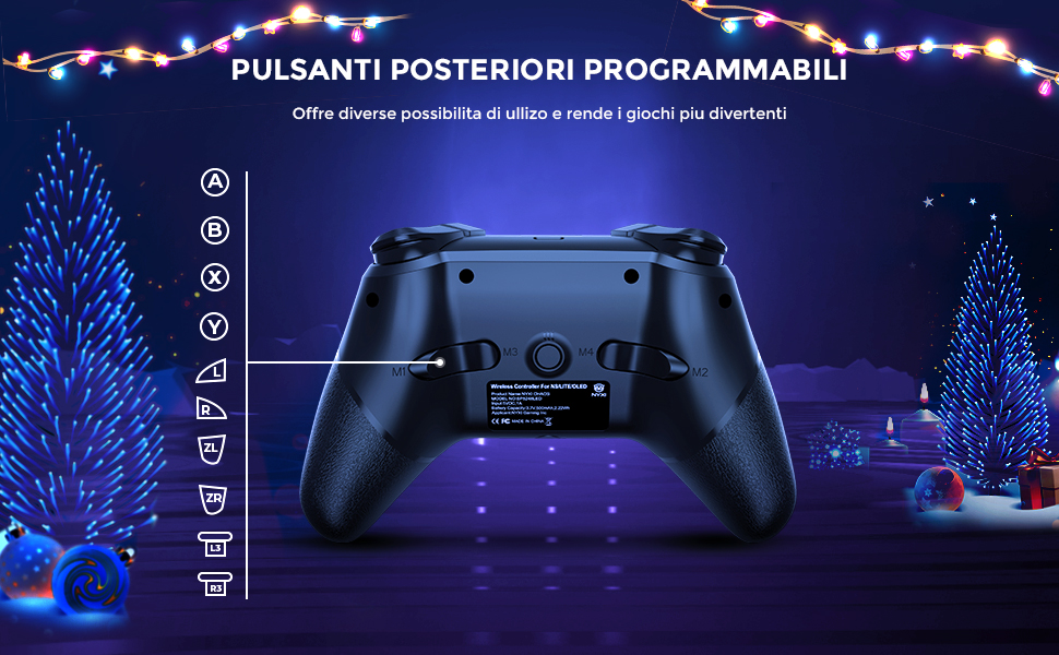 pulsanti posterirori