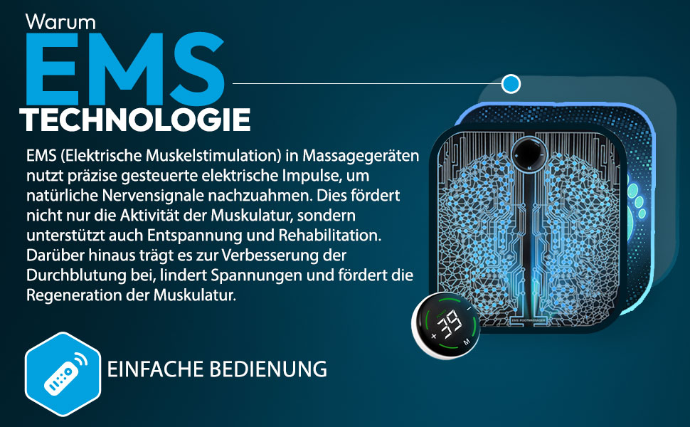 EMS Fußmassagegerät
