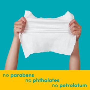 no parabens wipes, no phthalates wipes