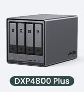 UGREEN DXP4800 Plus NAS 4ベイ Amazon.co.jp: UGREEN NASync DXP4800 4-Bay デスクトップ NAS