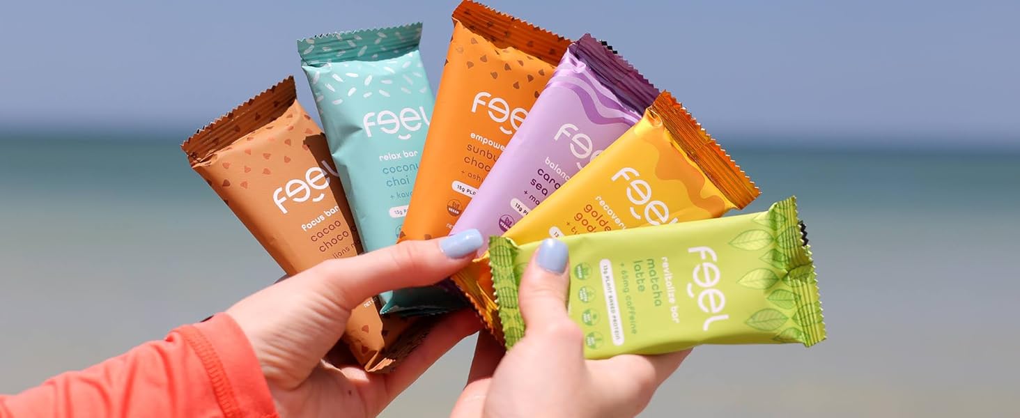 Feel Vegan Protein Bars Keto Gluten Free Organic