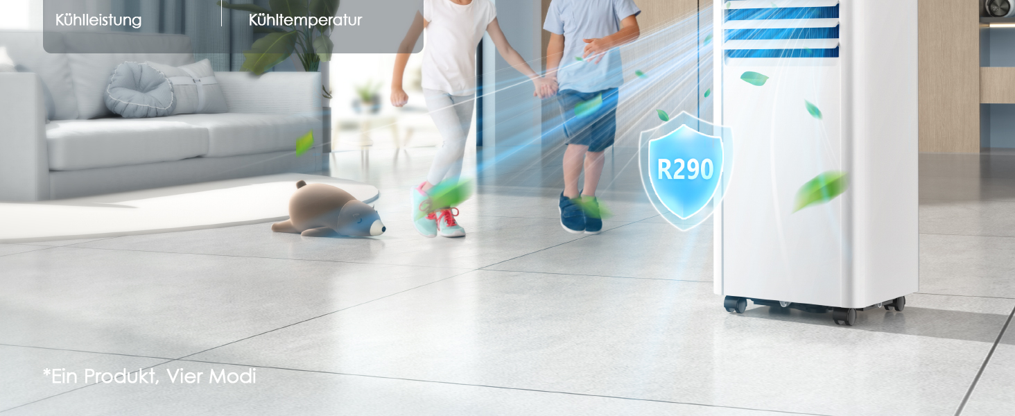 Mobile Klimaanlage 9000 BTU mit Abluftschlauch | Leiser Betrieb <48 dB | Für Räume bis 25 m² | Digitaldisplay + Fernbedi 47c7716d Abbb 486f 9757 37513e97b1bd. CR0,0,1464,600 PT0 SX1464 V1