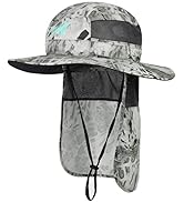 KastKing UPF 50 Boonie Hat Fishing Hat with Removable Neck Flap Sun Hats for Men