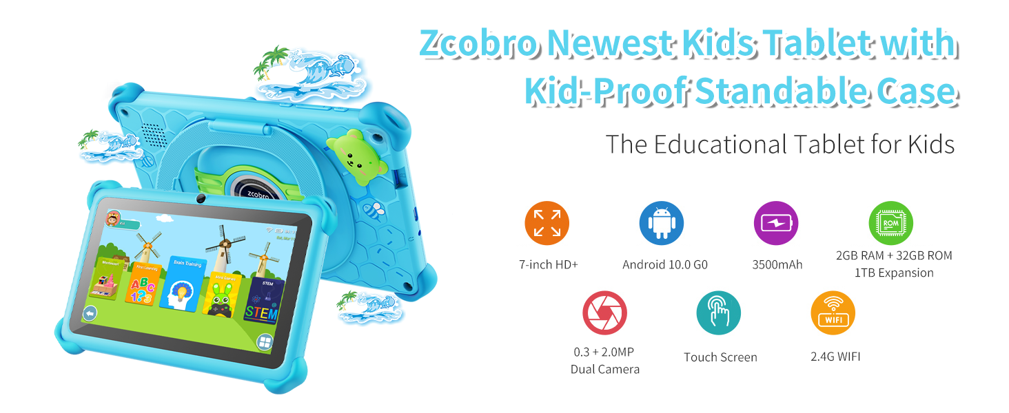 kids tablet with case