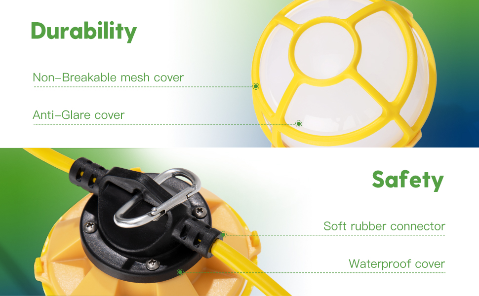 Led Construction String Lights