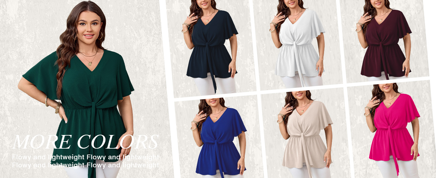 Plus Size Summer Tops