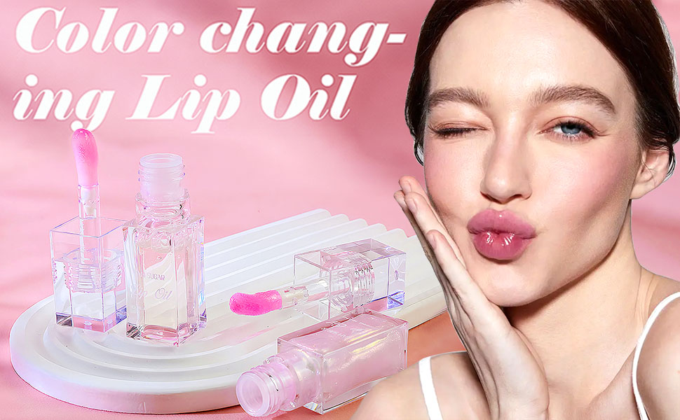 2 Colorss NEW Color Changing Lip Oil