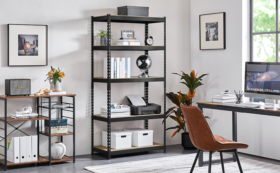 Amazon.com: Yaheetech Storage Shelves 5 Tier Garage Shelving