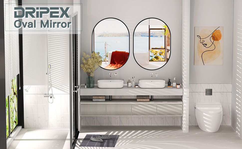 oval mirror