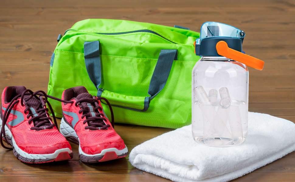 SHENGQIPC Water Bottle Ice Stick, Reusable Ice Sticks for