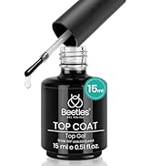 beetles Gel Polish No Wipe Gel Top Coat - Clear Color Gel Shine Finish and Long Lasting, Soak Off...