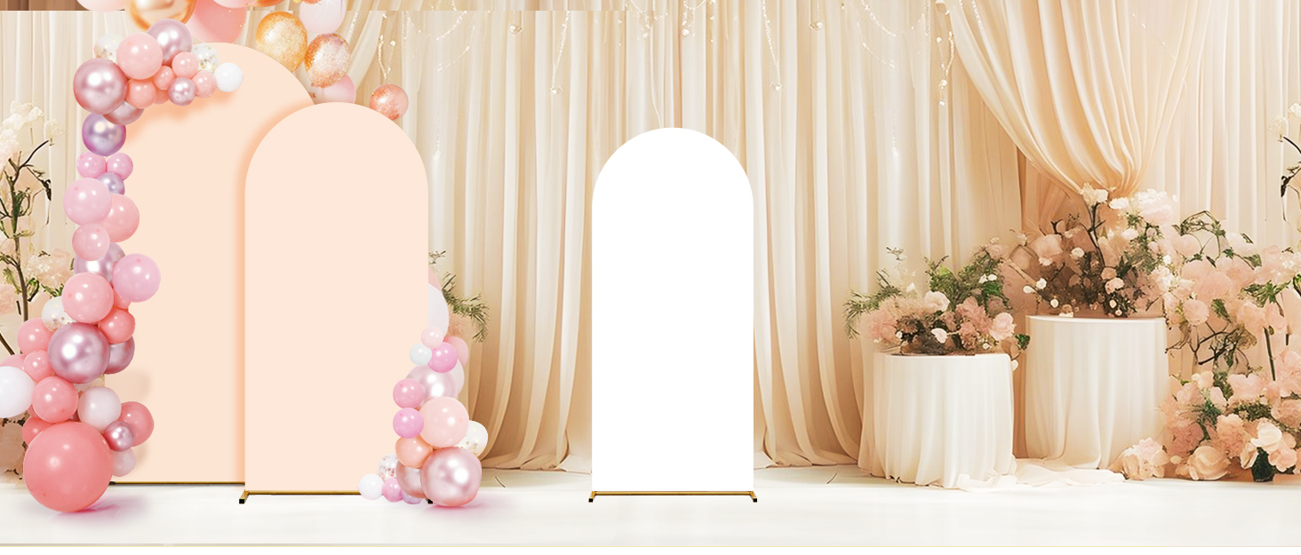 4Pcs Acrylic Flower Vase with 64 Holes,6... 10 Wedding Arch Cover