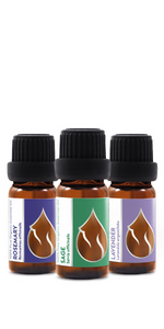 Bliss set - Rosemary, Sage and Lavender essential oils