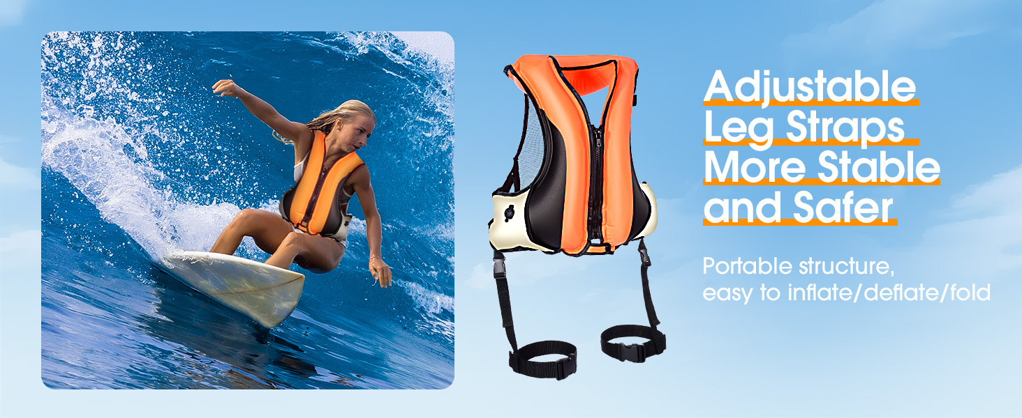 inflatable life jacket