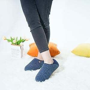 Filzpantoffeln für Damen und Herren