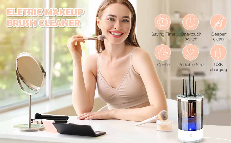 Electric Makeup Brush Cleaner