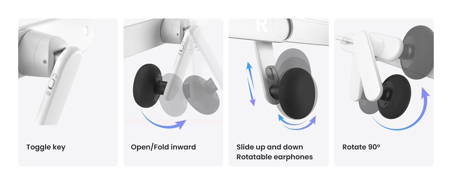 Sequence of interface icons or navigation elements showing different states of interaction, including triggered and pressed states.