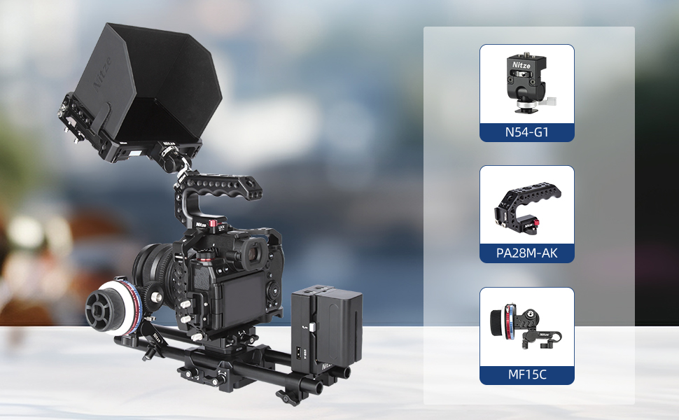 Feelworld F5 PRO/F5 PROX /F6 PLUS/ F6 PLUSX monitor cage