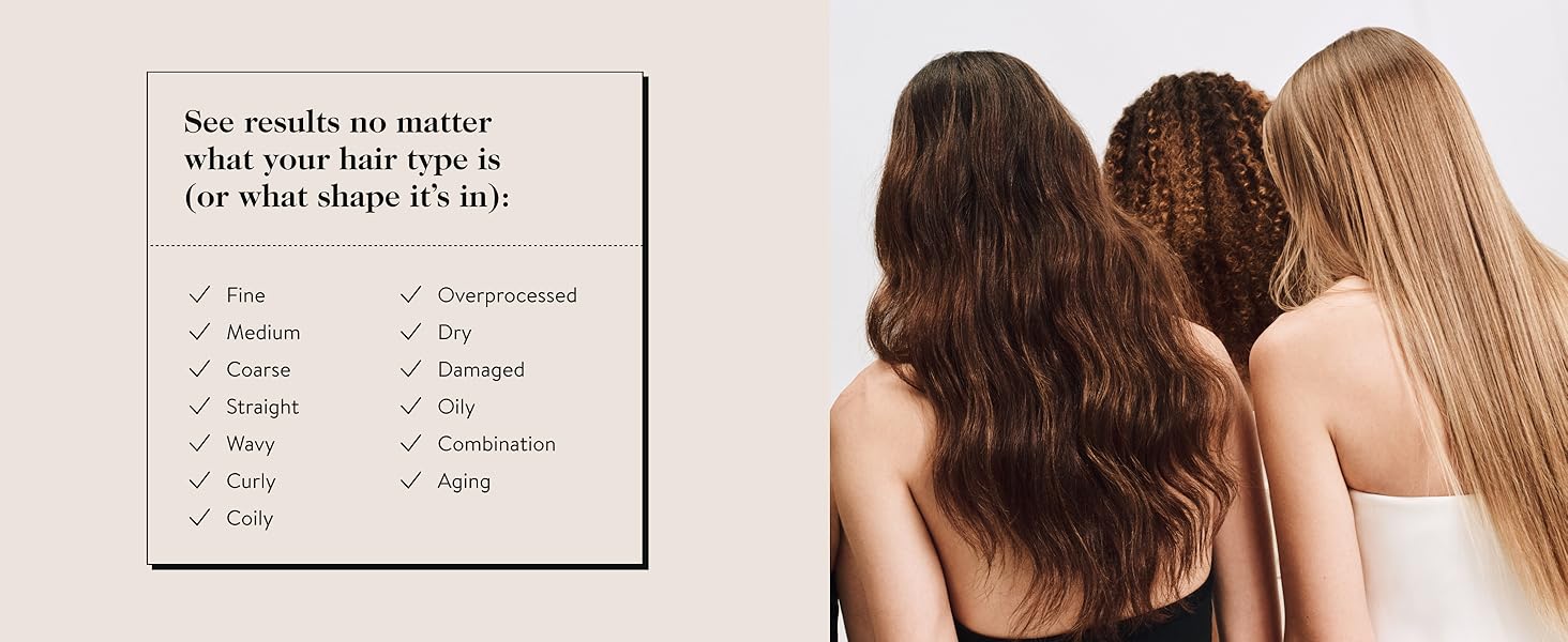 See results no matter what your hair type is (or what shape it's in)