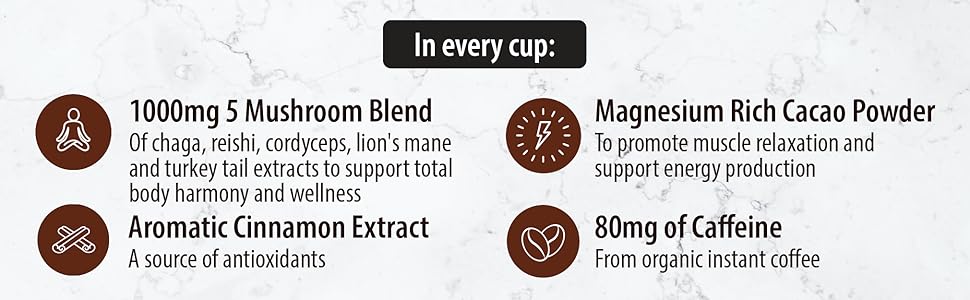 organic traditions dirty chai mushroom coffee