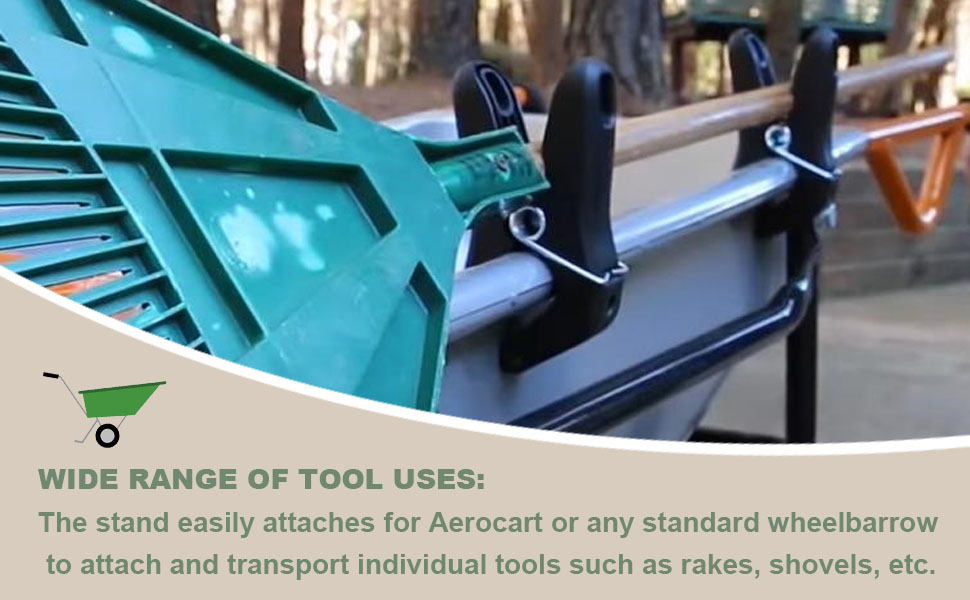 Wheelbarrow Storage Bracket, Wall Mounted, Heavy Duty, 90