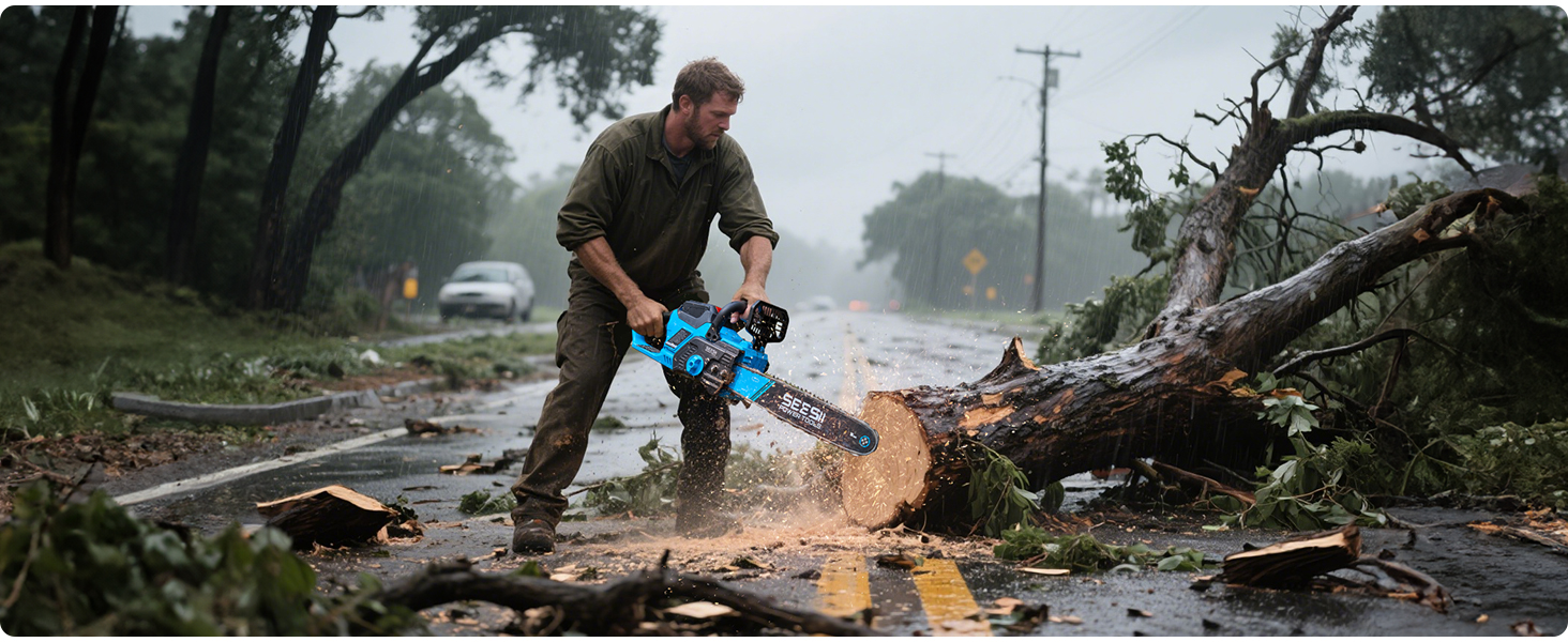 electric chainsaw cordless