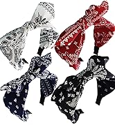 Bandana Bow Headbands for Women 
