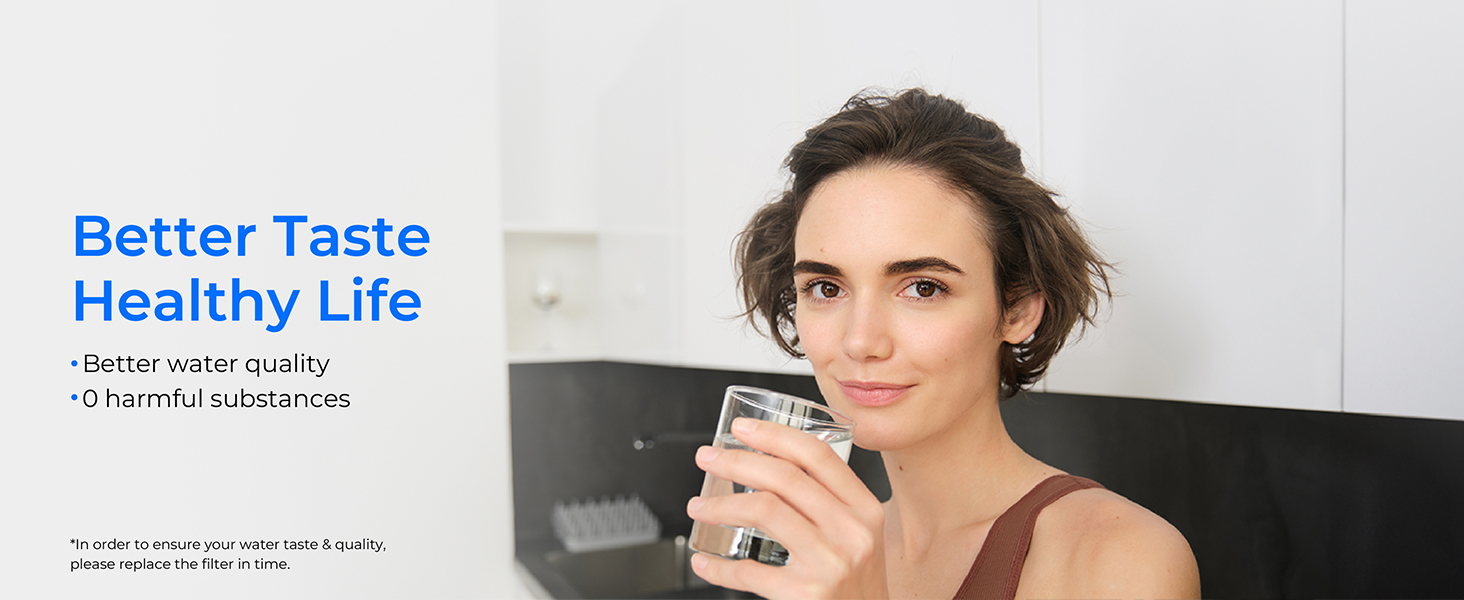 Waterdrop WD-DI System, DI Water Purifier, Deionization Water Filter System