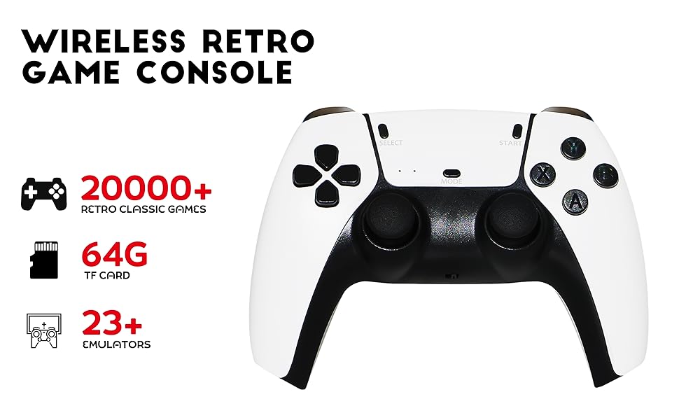 YOUNGWANTS WIRELESS RETRO GAME CONSOLE
