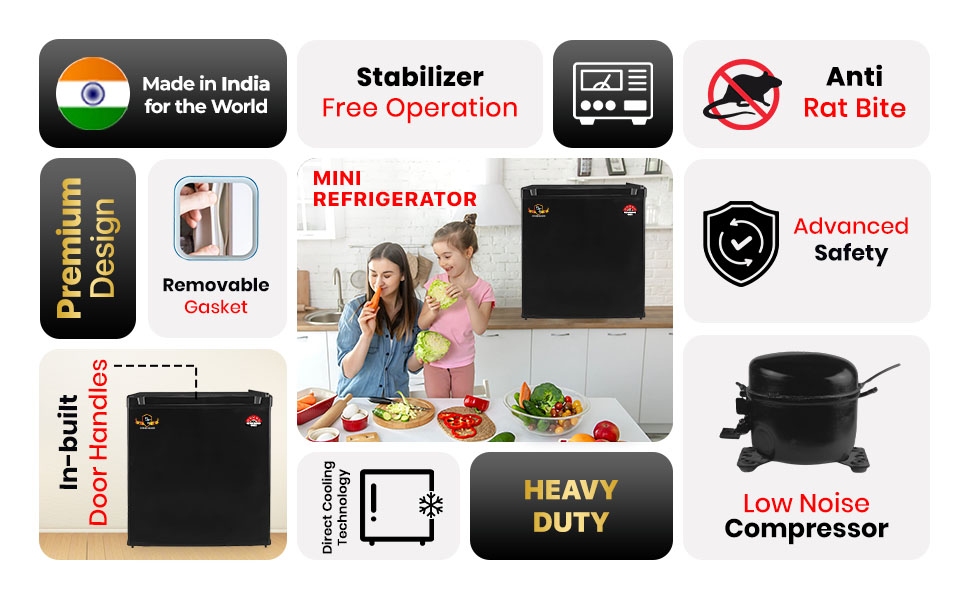 Power Guard Mini Fridge