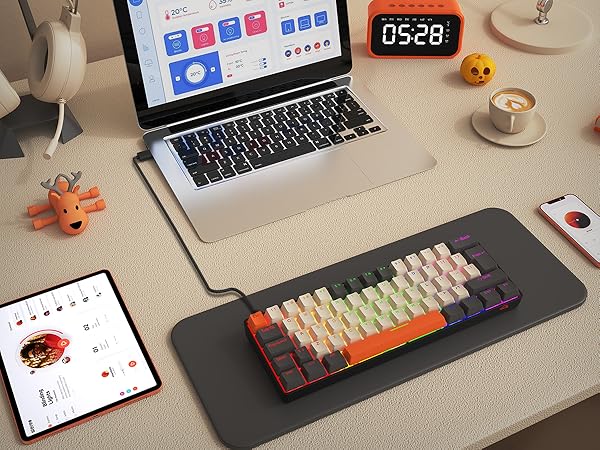 Y ⚡️ Amazon.com: ZIYOU LANG T60 Wired 60% TKL Mechanical Gaming