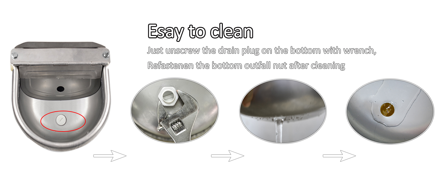 Pet Supplies Automatic Dog Water Bowl Dispenser Large Size Pet