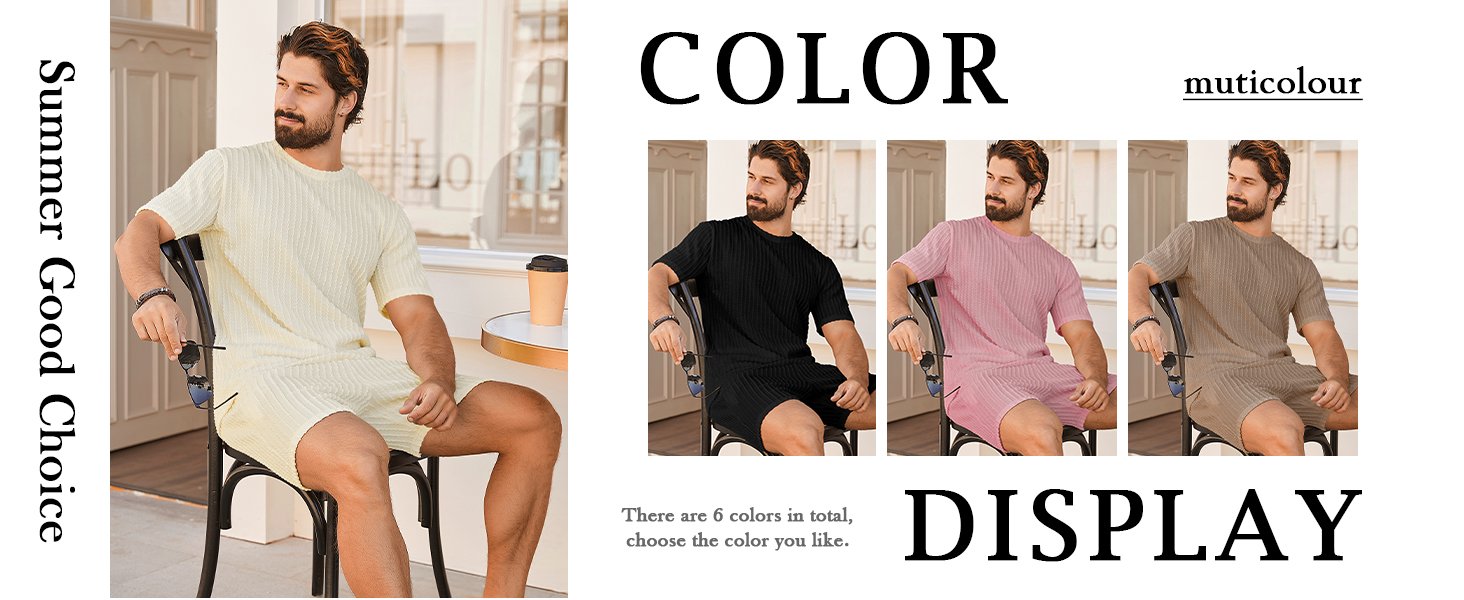 men short sets outfits mens two piece outfit matching set outfits for men mens vacation outfits