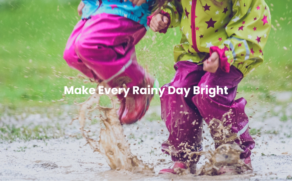 Babylosophy Morden Kids’ Natural Rubber Rain Boots – Stylish, Fun & Waterproof