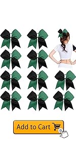10PCS Cheer Bow